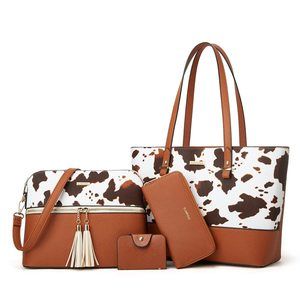 Cowhide Print Purse Collection